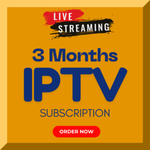 3-Month IPTV Subscription