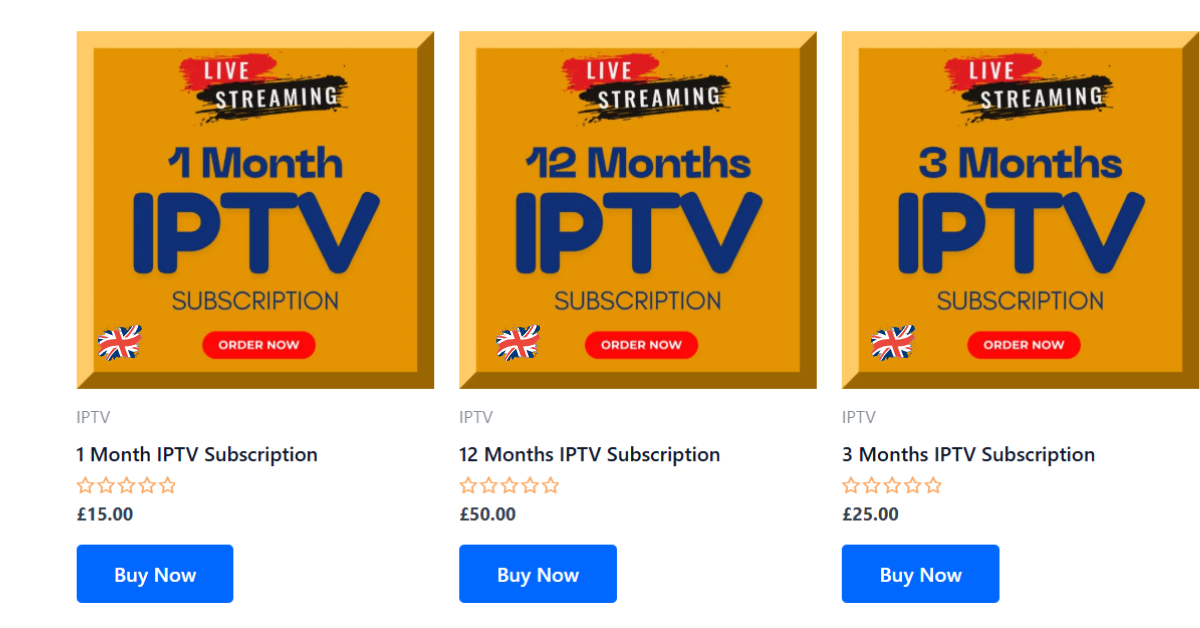 IPTV Subscription