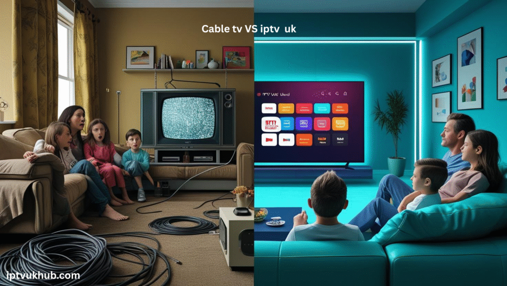 IPTV UK vs cable TV