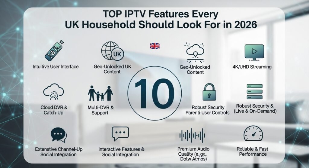 Top IPTV Features UK