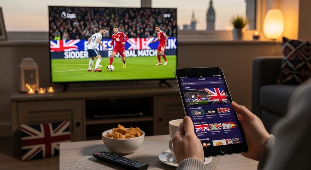 Watch football IPTV UK