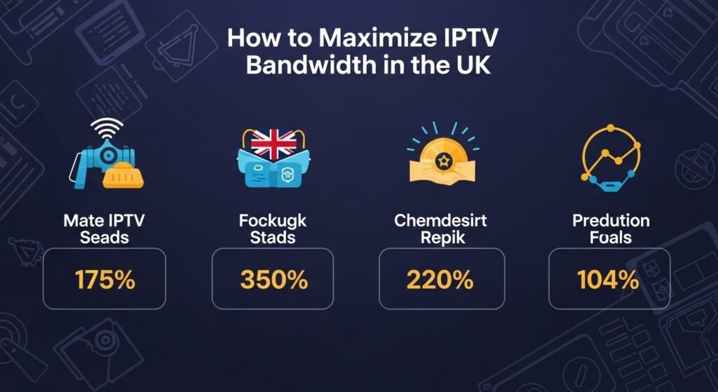 IPTV bandwidth optimization UK