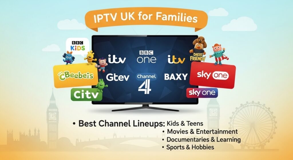 IPTV UK for families