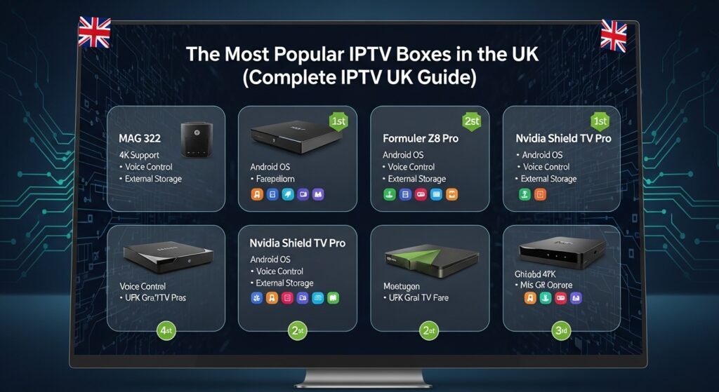 Best IPTV Boxes UK Guide